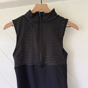 Olympia Activewear mesh top bodysuit